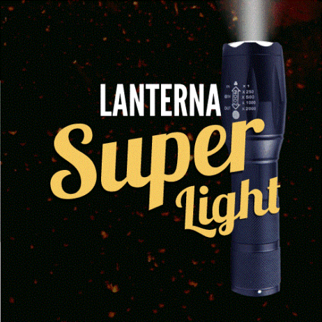 Lanterna Super Ligth Funciona?