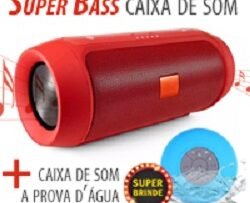 Caixa de Som Super Bass