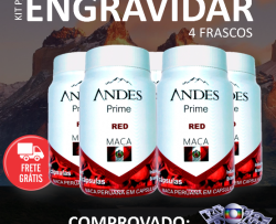 kit para engravidar maça peruana andes prime red