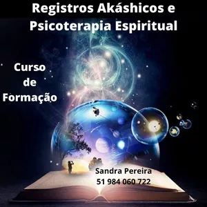 Curso de Registros Akáshicos e Psicoterapia Espiritual Sandra Pereira 