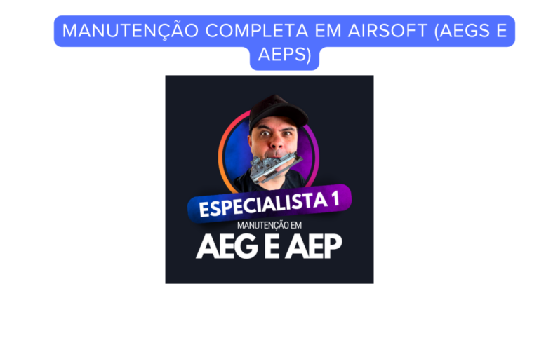 Manutenção completa em Airsoft (AEGS E AEPS)