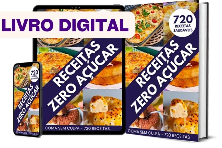 720 RECEITAS SEM AÇUCAR EBOOK COMPLETO PARA LEITURA