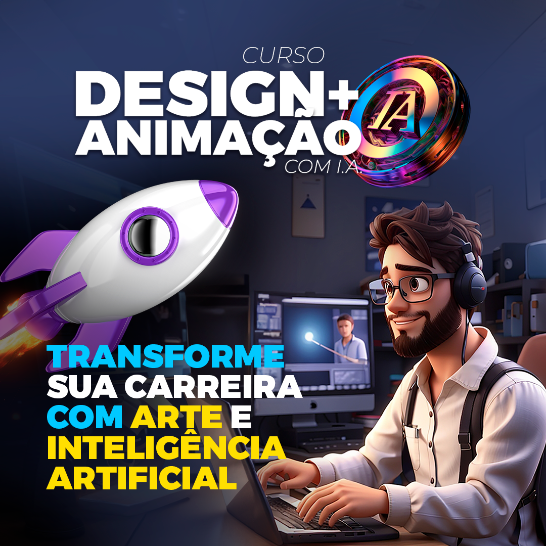 Curso Design e Animação com IA - Transforme-se em um Especialista Agora Mesmo! Compras Digitais