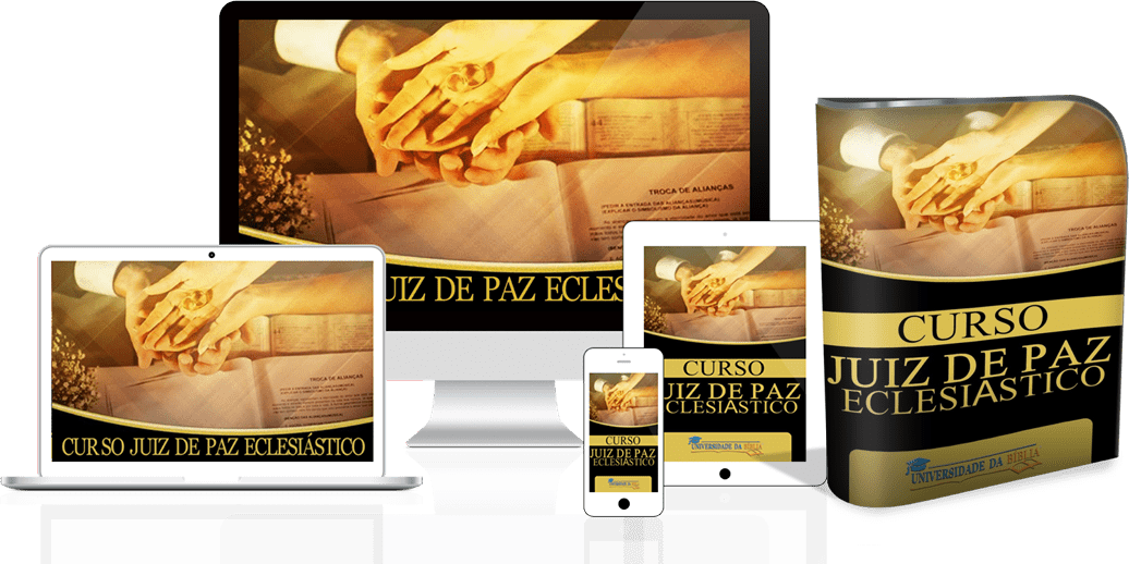 Melhor curso de Juiz de Paz Eclesiástico - Celebre Casamentos! Compras Digitais