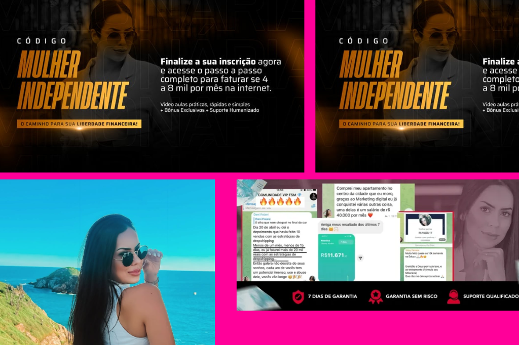 Código Mulher Independente: O Curso Que Empodera Mulheres no Mundo Digital Compras Digitais