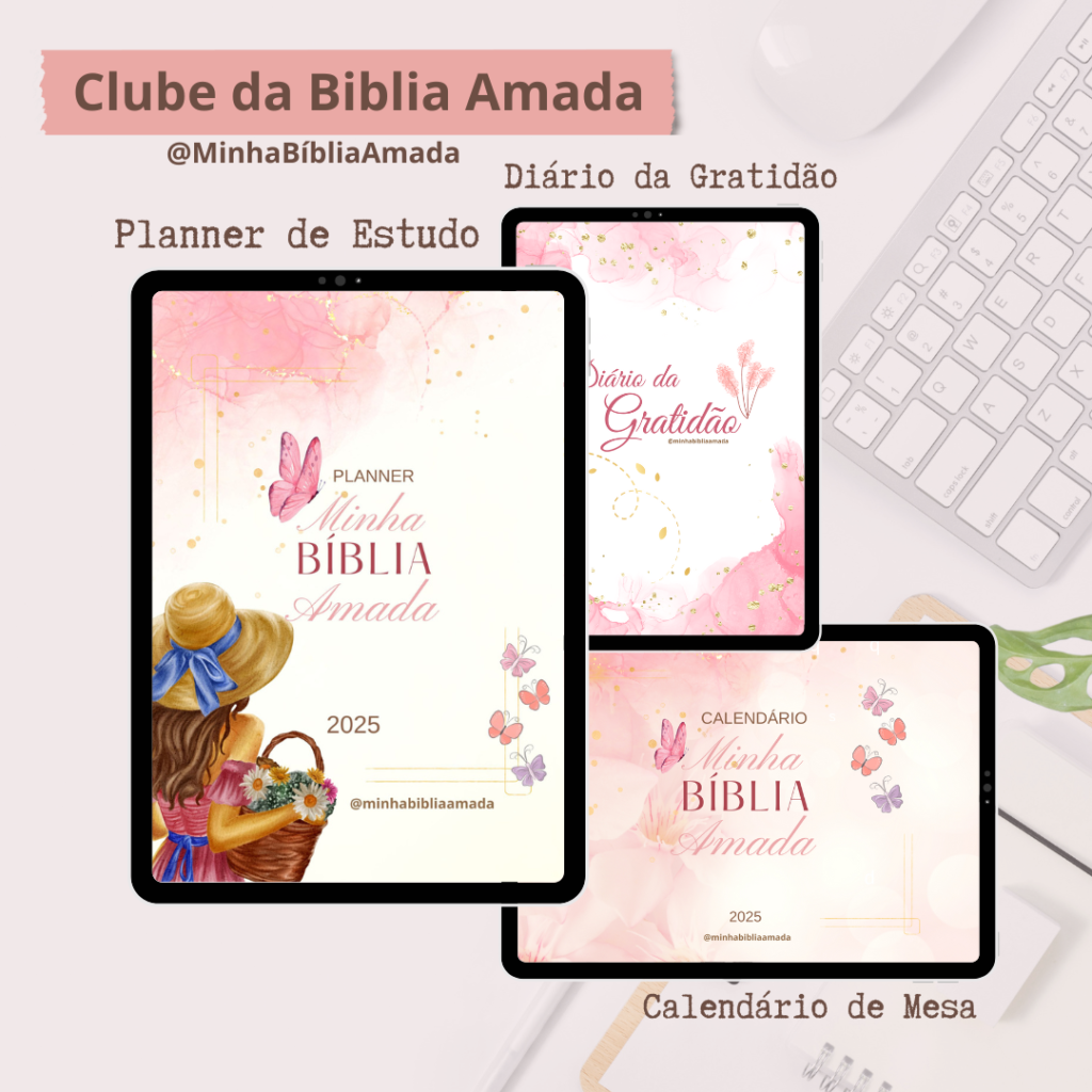 Planner de Estudo da Bíblia 2025 para imprimir Compras Digitais Dicas de Cursos