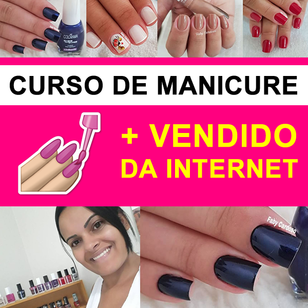 Curso “Aulas de Manicure e Pedicure (Iniciante)” por Faby Cardoso: Transforme sua carreira com técnicas práticas e eficazes!