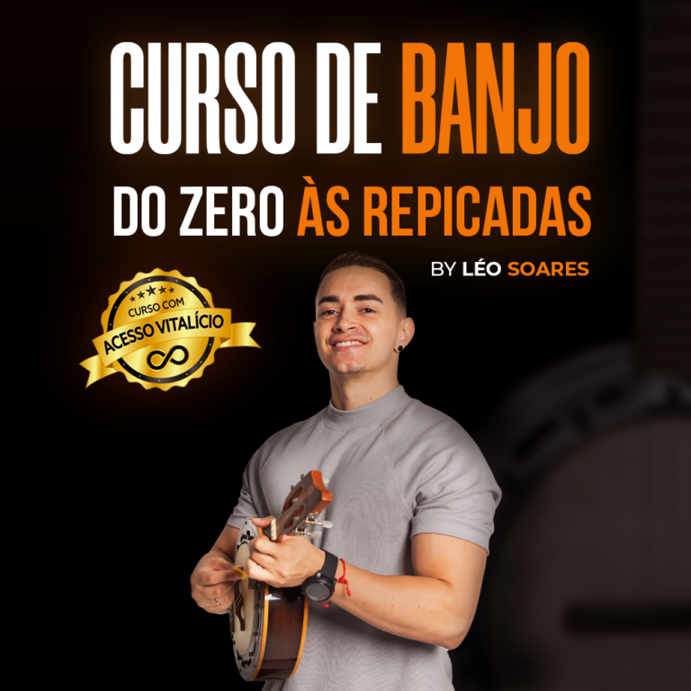 Curso de Banjo – Do Zero às Repicadas com Léo Soares: Aprenda a Tocar Banjo com um Especialista
