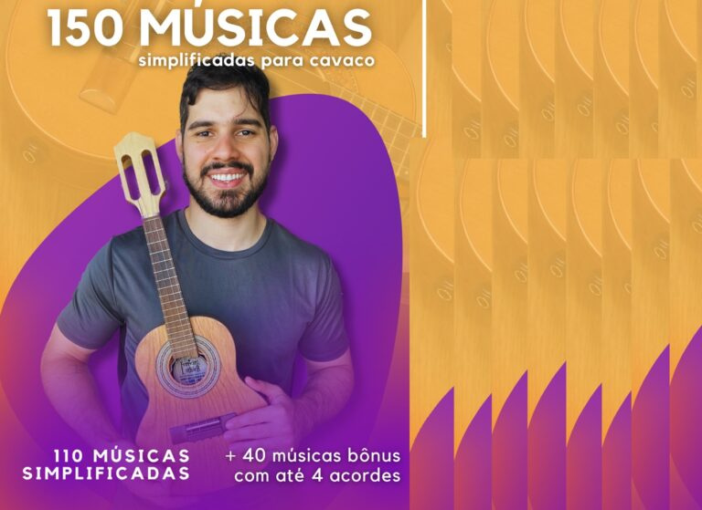 Aprenda Cavaquinho com Facilidade: Curso “VOLUME 2 – Cifras Simplificadas” por Victor Varela de Araújo Cazzoli