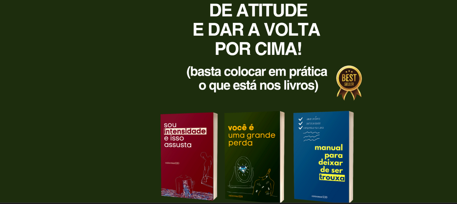 Combo: O Gelo da Pessoa Não Combina com Seu Calor + É Necessário Mudar, Às Vezes, de Pessoas + BRINDE | Ebook | 1 https://www.comprasdigitais.com.br/combo-o-gelo-da-pessoa-nao-combina-com-seu-calor-e-necessario-mudar-as-vezes-de-pessoas-brinde-ebook/ Combo: O Gelo da Pessoa Não Combina com Seu Calor + É Necessário Mudar, Às Vezes, de Pessoas + BRINDE | Ebook | Compras Digitais