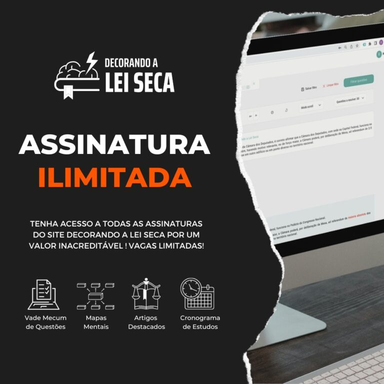 Decorando a Lei Seca: O Que é, Como Funciona e Vale a Pena para Concursos?