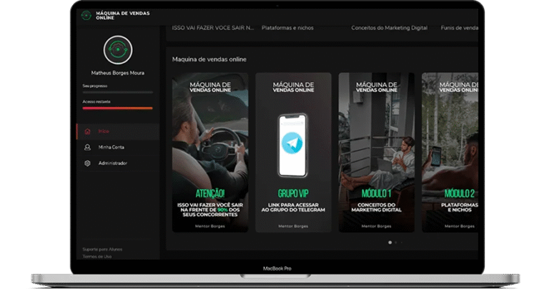 Máquina de Vendas Matheus Borges