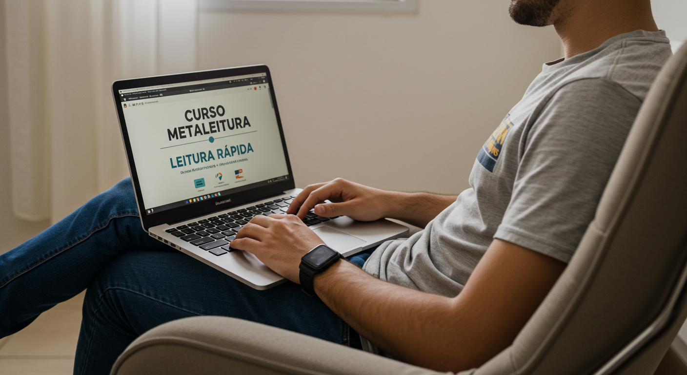 Curso Leitura Dinâmica - Metaleitura (LDE): Transforme Sua Leitura com o Método do Renato Alves Compras Digitais