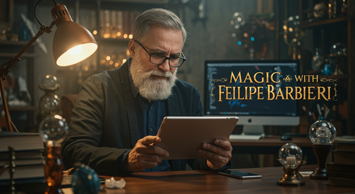 Mágicas Incríveis e Mais: Aprenda com o Curso do Mágico Felipe Barbieri Compras Digitais