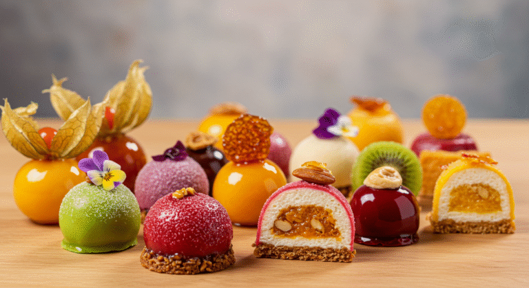 Receitas curso Isis Alvarez — Entremets em formato de frutas para confeiteiras que querem vender mais