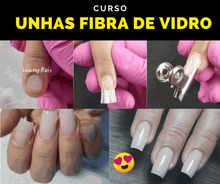 💅 Curso de Alongamento de Unhas – Fibra de Vidro e Gel