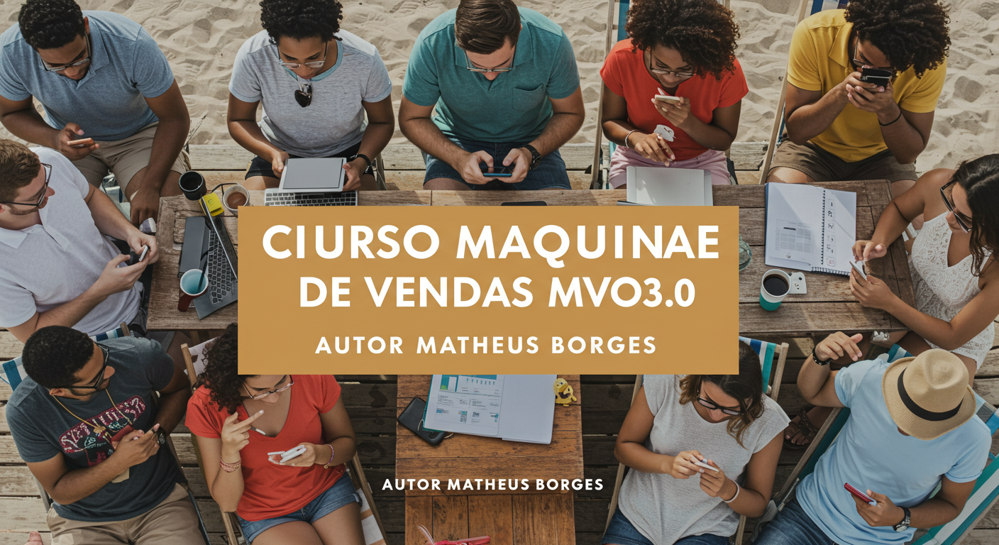 Máquina de Vendas Online 3.0: O que é e para que serve o curso de Matheus Borges? Compras Digitais Dicas de Cursos