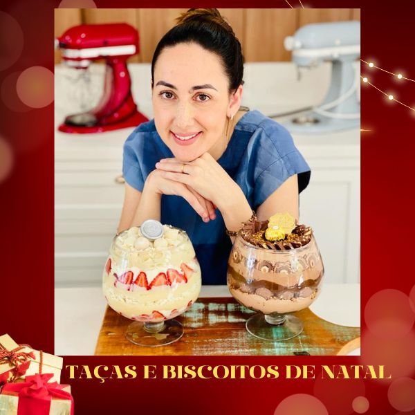 Taças e Biscoitos Natalinos: Receitas Lucrativas de Marrara Bortoloti para Vender no Fim de Ano
