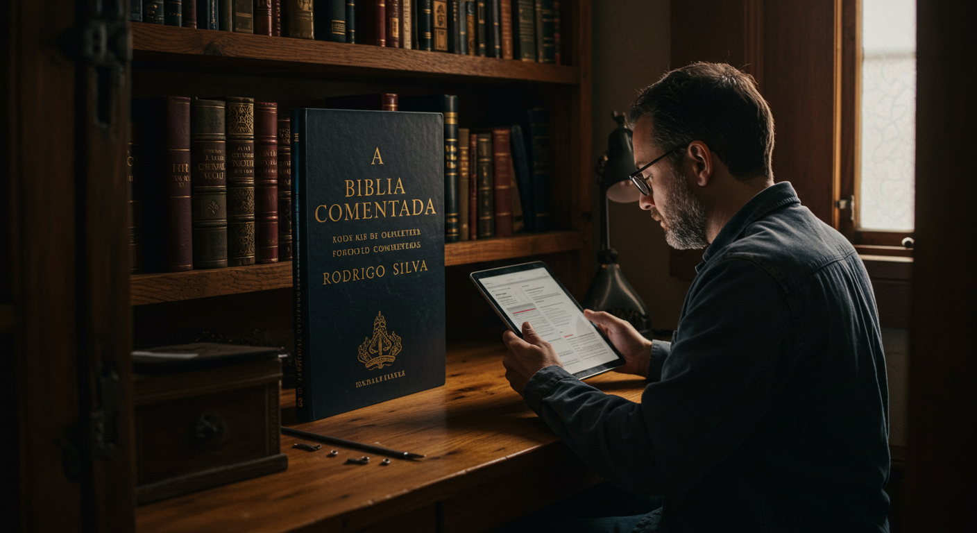 Curso A Bíblia Comentada com Rodrigo Silva: 5 Novos Usos para Transformar Seu Estudo e Ensino Bíblico Compras Digitais Dicas de Cursos
