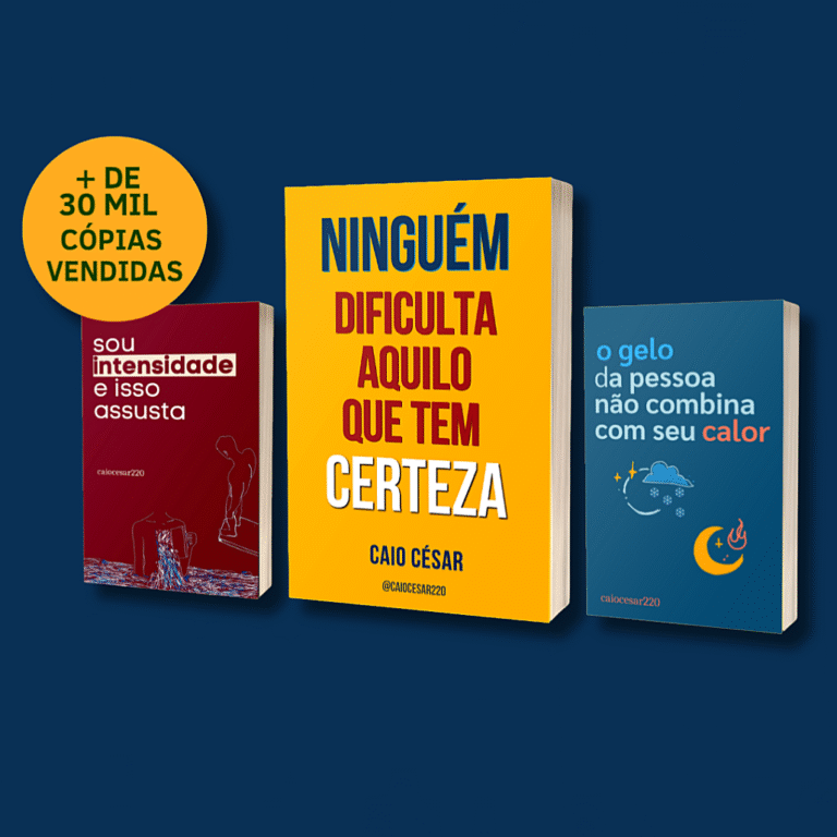 Ebook Caio César – “Coleção Completa”: O Guia Essencial para Superar a Dependência Emocional