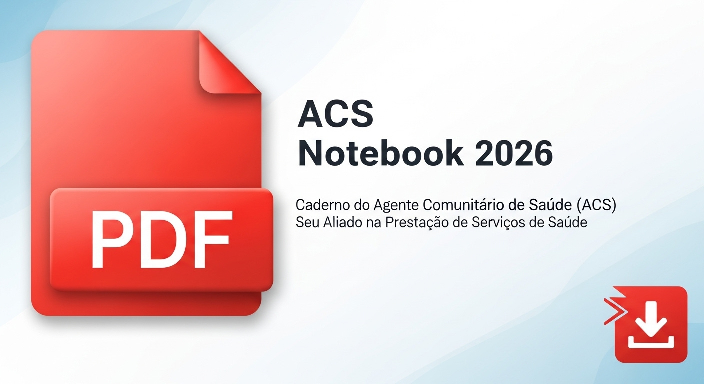 Caderno do ACS 2026 Marcelo Vieira: Download Essencial para Agentes Comunitários de Saúde Compras Digitais