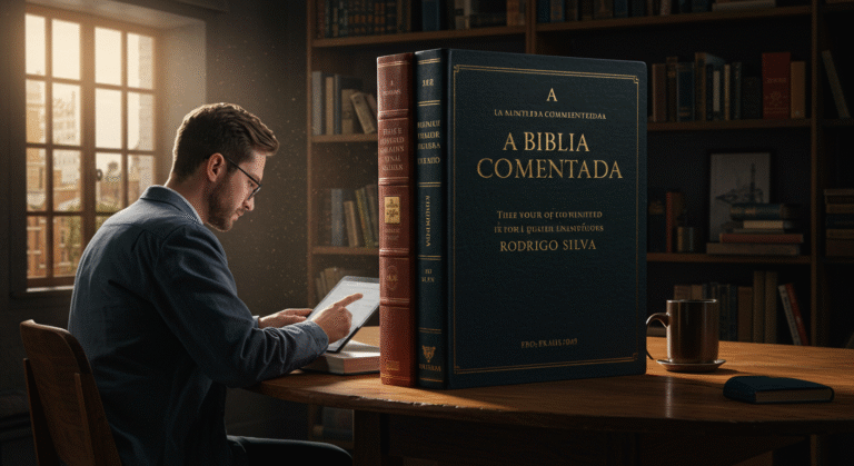O que é A Bíblia Comentada com Rodrigo Silva, quem criou e o que o curso oferece?