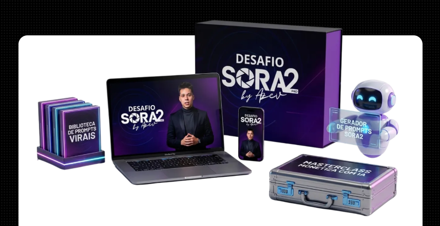 O que é o Desafio SORA2 Pro? Compras Digitais Dicas de Cursos