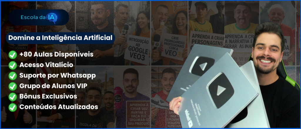 Escola da IA 2026: O Guia Definitivo para Dominar Vídeos Virais Compras Digitais