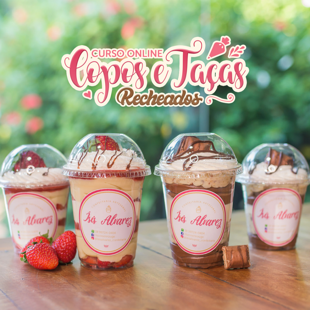 Curso de Confeitaria Online: Faça e Venda Sobremesas Lucrativas Compras Digitais