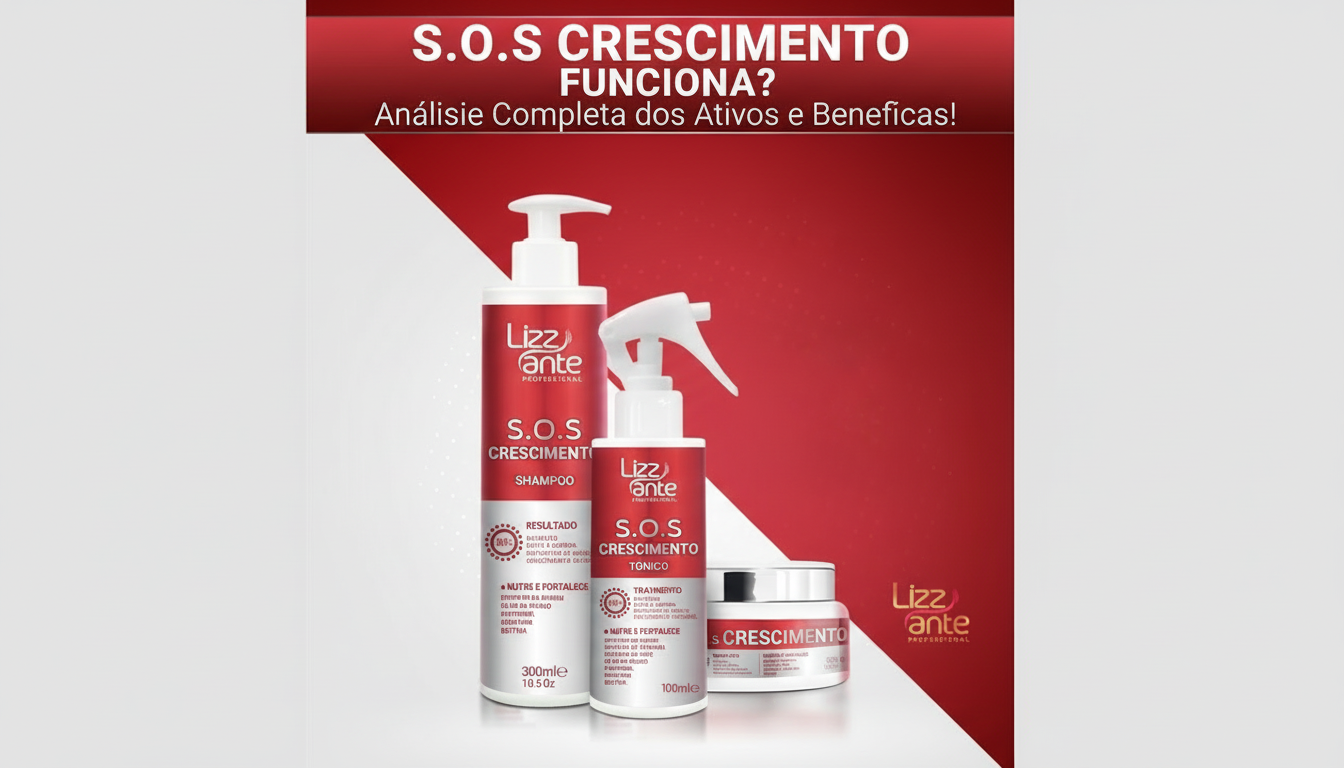 Kit S.O.S Crescimento: Ciência ou Milagre? Analisamos a Fórmula que está Recuperando a Autoestima Feminina Compras Digitais
