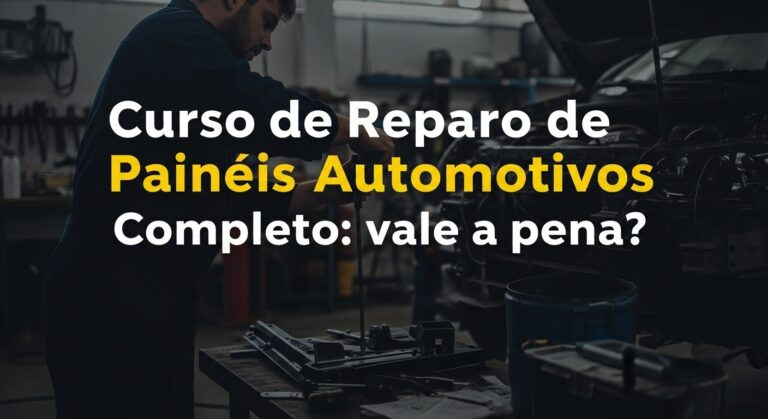 Curso de Reparo de Painéis Automotivos Completo: vale a pena?