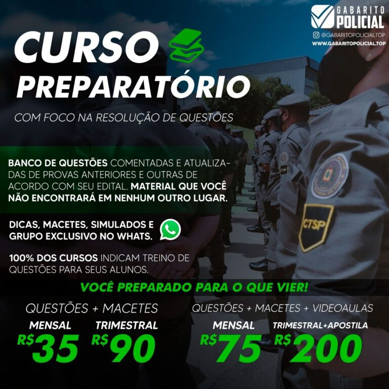 Como Passar em Concursos da Área de Segurança – Curso Questões Comentadas