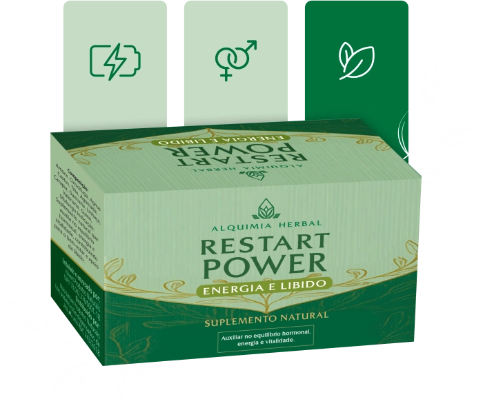 Restart Power: Recupere Sua Energia, Libido e Disposição Natural em Poucos Dias