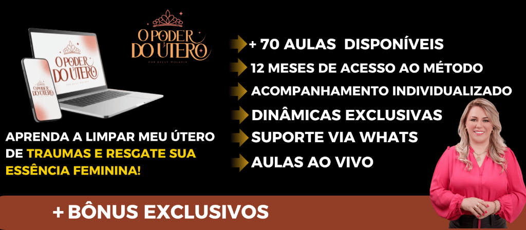 O Poder do Útero - Kelly Wolannin: A Cura Feminina que Viralizou no TikTok Compras Digitais