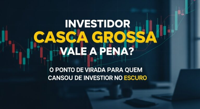 Investidor Casca Grossa vale a pena? Minha análise depois de estudar o método em 2026