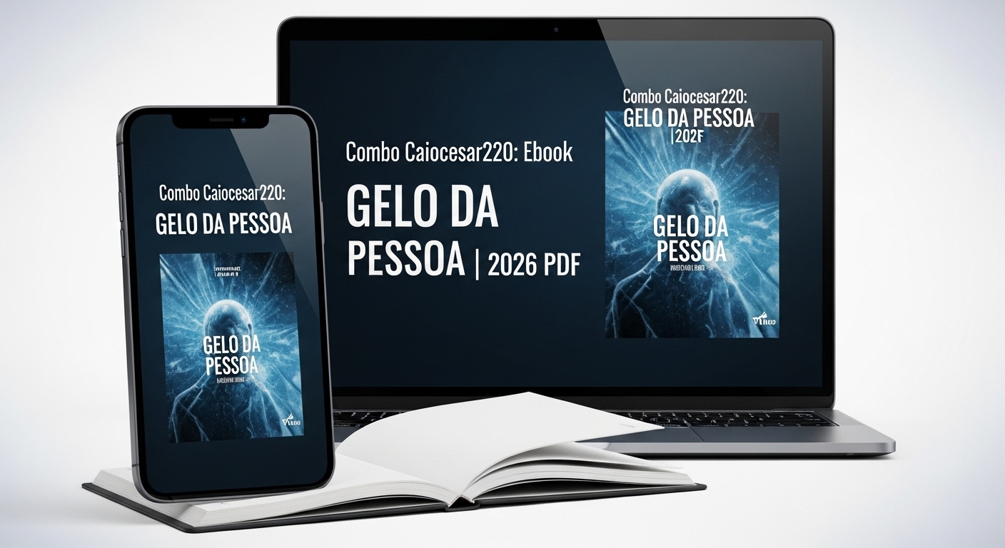 Combo Caiocesar220: Ebook GELO DA PESSOA |2026 PDF Compras Digitais