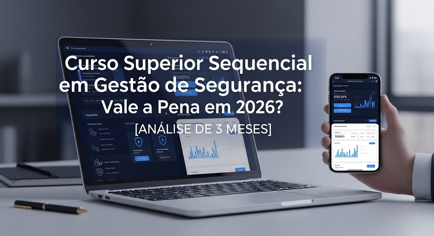 Curso Superior Sequencial em Gestão de Segurança: Vale a Pena em 2026? [Análise de 3 Meses] Compras Digitais