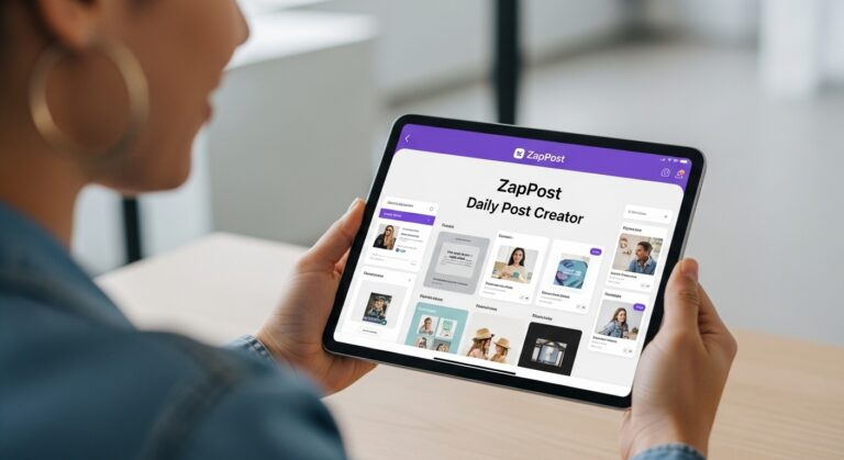 ZapPost Criador de Posts Diários – O Ponto de Ruptura do Conteúdo Automatizado