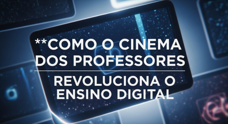 A Netflix dos Professores: Materiais Interativos e Recursos Exclusivos para Educadores de Todo o Brasil