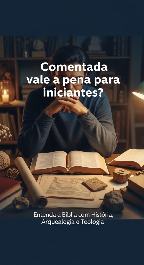 A Bíblia Comentada Vale a Pena para Iniciantes?