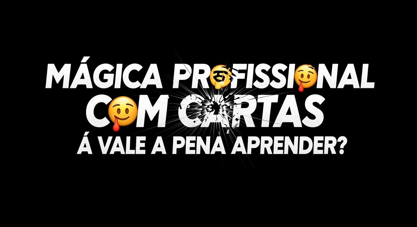 Mágica Profissional Com Baralho 💥 Vale a Pena Aprender? Compras Digitais