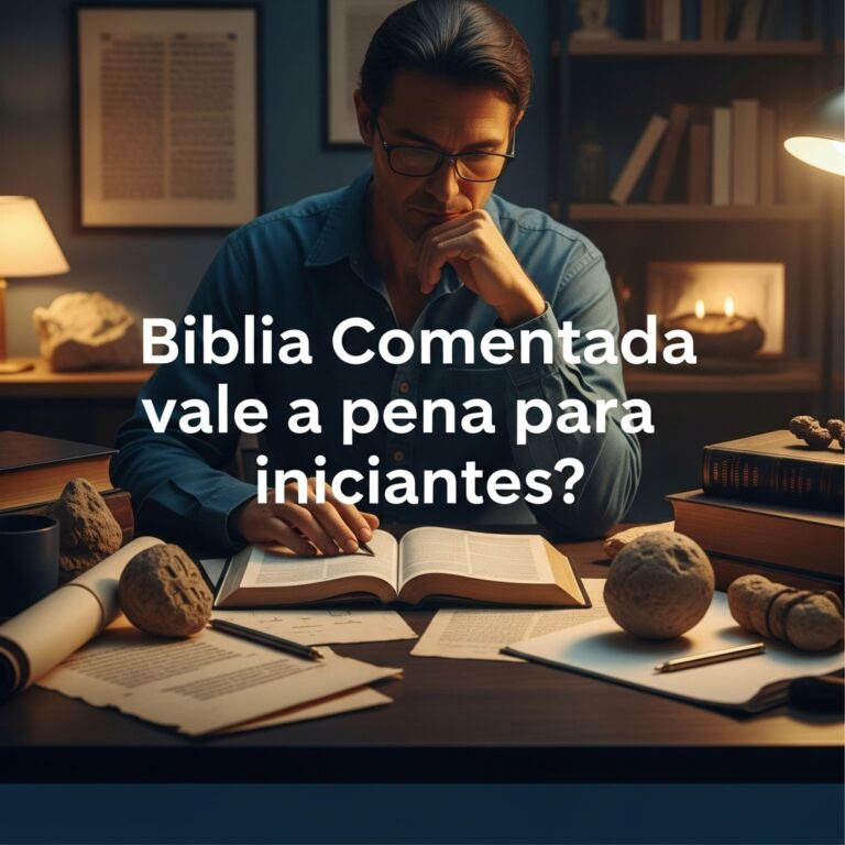 A Bíblia Comentada Vale a Pena para Iniciantes?