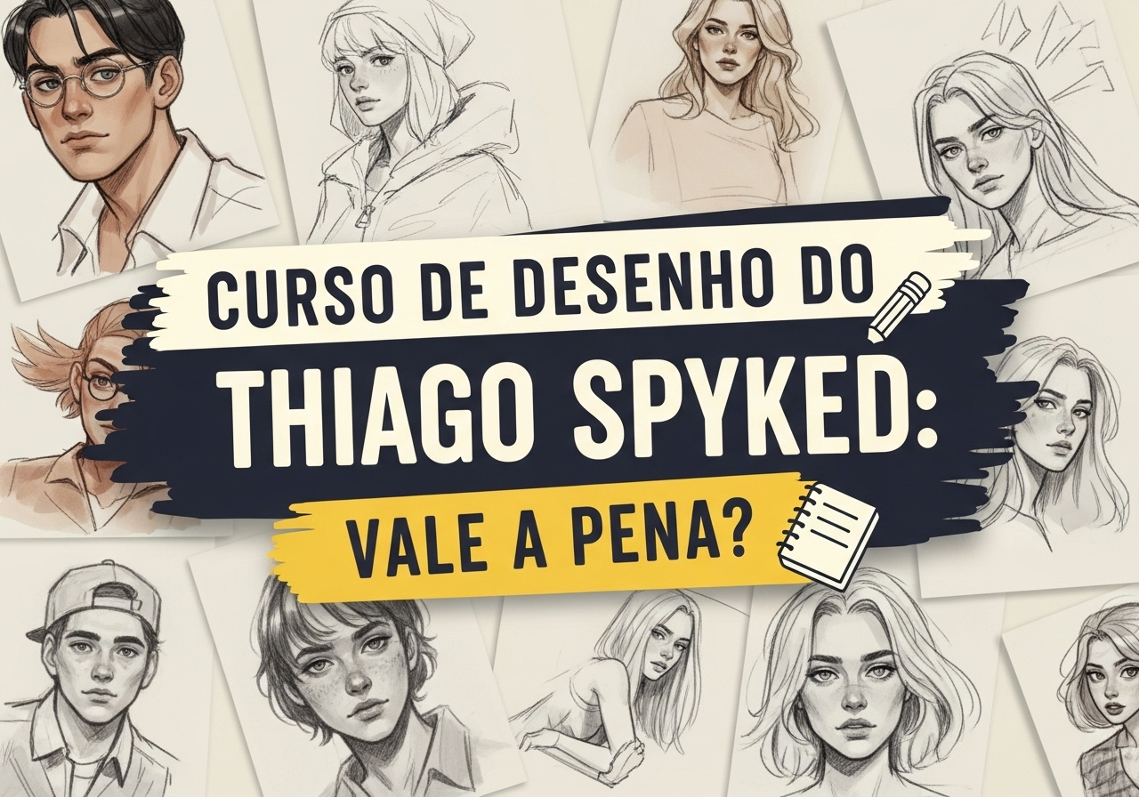 Vale a Pena Comprar o Curso de Desenho do Thiago Spyked? Compras Digitais