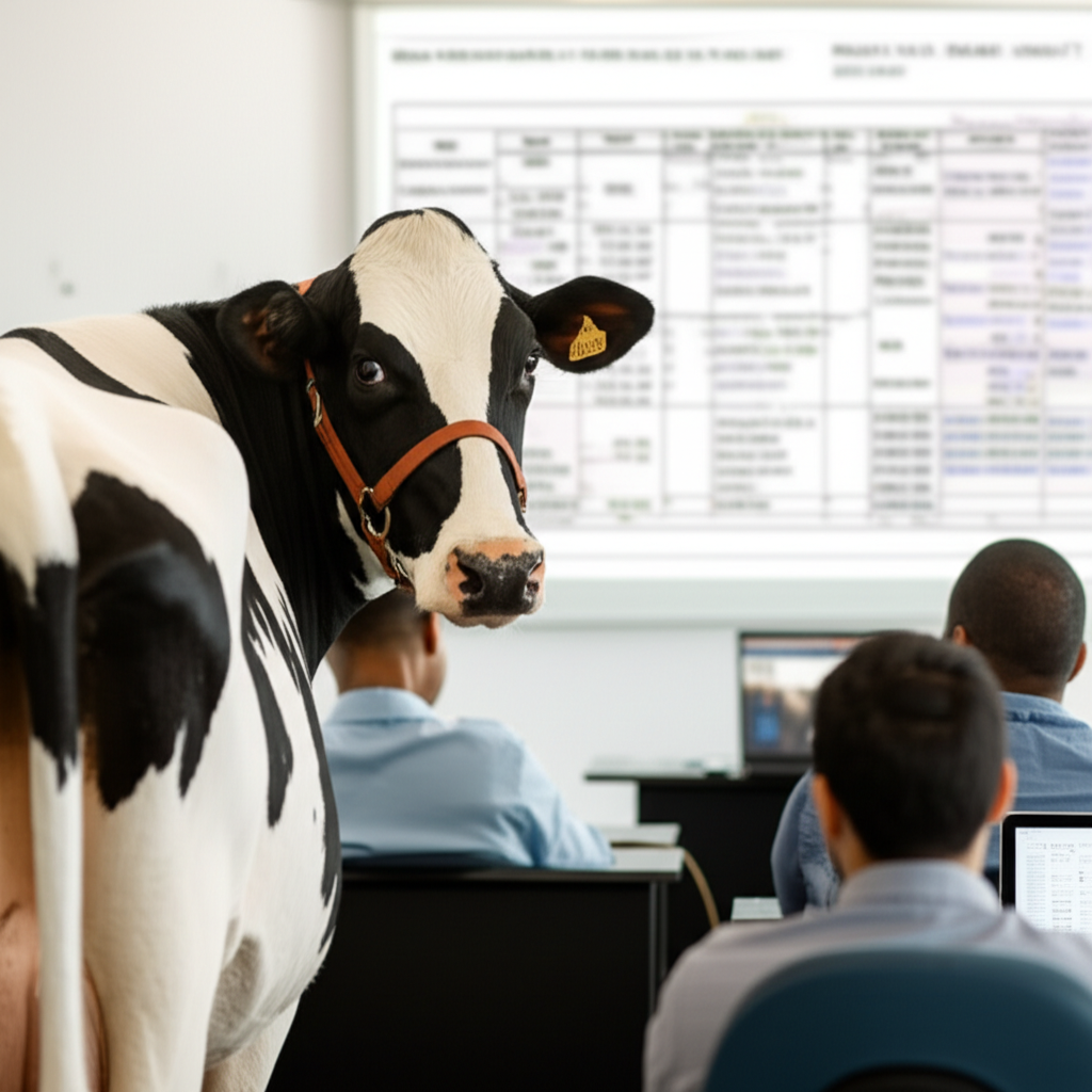 Imagem representando o curso NASEM 2021 com foco em nutrição de bovinos leiteiros.