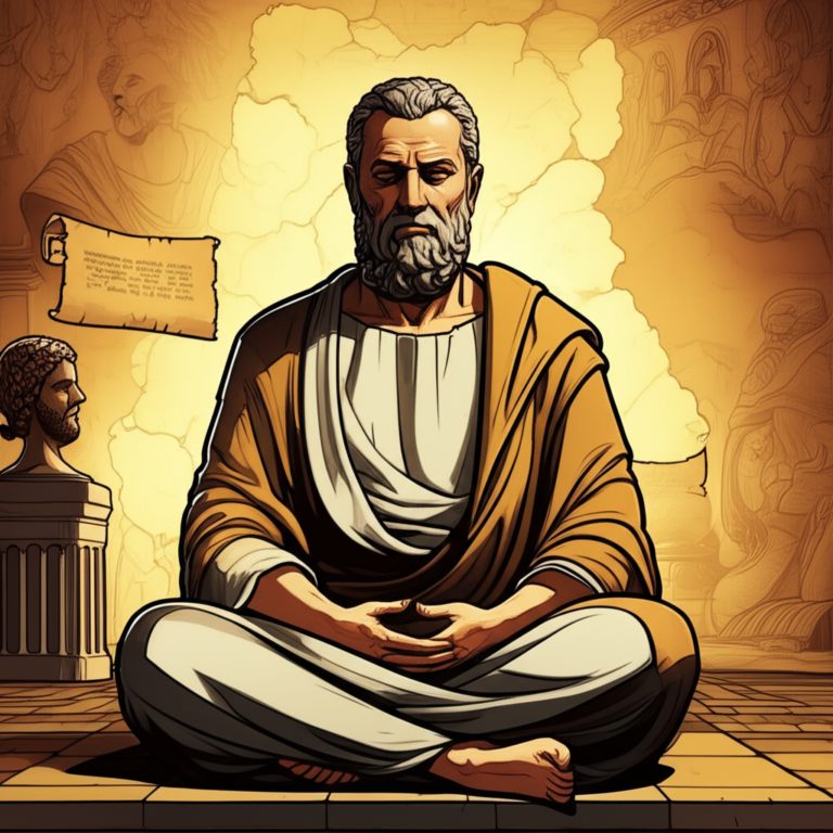 Erro de Processamento: Título Não Encontrado 10 https://www.comprasdigitais.com.br/acesso-ao-curso/page/84/ Homem confiante em meditação, simbolizando desenvolvimento pessoal e estoicismo.