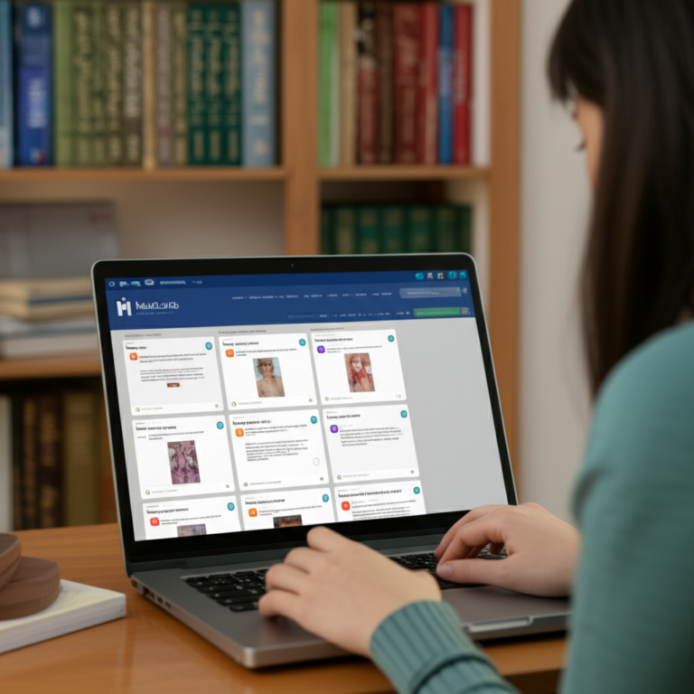 Tela do Medcards com flashcards e recursos de estudo