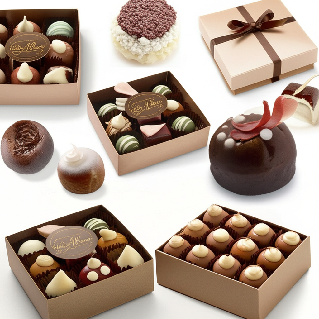 Doces sofisticados para presentear criados pela chef Ísis Alvarez