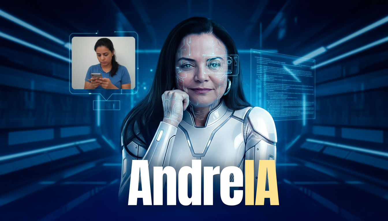 AndreaAi: Suporte Emocional Imediato / Fim Barreiras Financeiras Compras Digitais