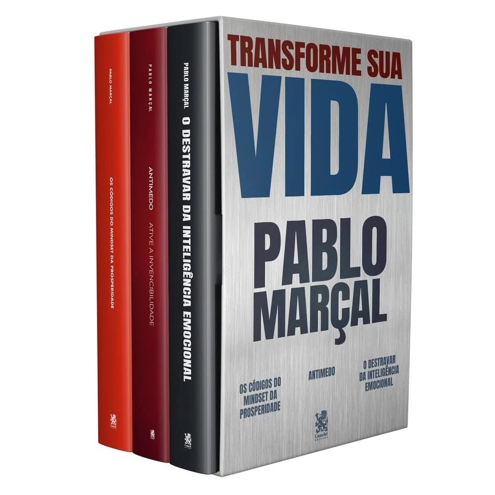 Box Transforme Sua Vida - Pablo Marçal | EbookPDF Mentalidade Alta Performance Compras Digitais