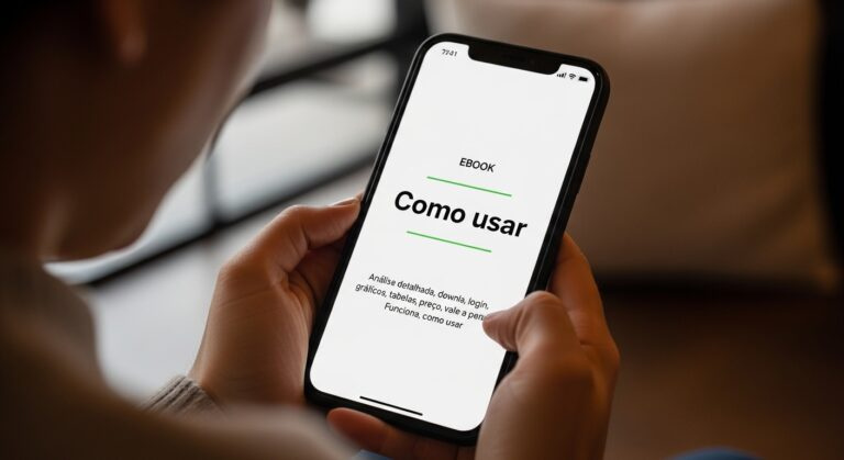 E-book com capa colorida representando sabedoria